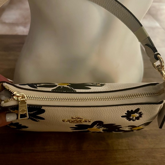 Coach Teri Shoulder Bag Crossbody Purse With Floral Print - Picture 6 of 16